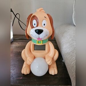 Dog "Okay to Wake" alarm clock